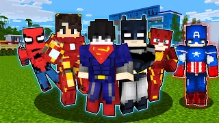 Best of Minecraft - SUPER HEROES | OMO City