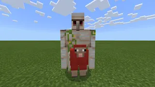 I Combined a Red Sheep and an Iron Golem in Minecraft...