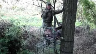 youth hunter first bow kill