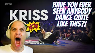 KRISS 🇨🇿  DANCE YOUR STYLE WORLD FINALS 2019 REACTION. I'VE NEVER SEEN THIS GUY BEFORE.   WOW!