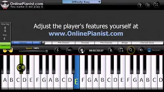 Birdy   Skinny Love Piano Tutorial Easy Version