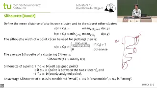 CLUE3: Intrinsic Evaluation Measures