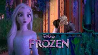 Elsa finds Jack Frost and Rapunzel kissing  | Frozen 3 [Tangled  Fanmade Scene]