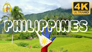 Philippines 4K - Most beautiful places & Landscapes in 4K Ultra HD with relaxing music (PART 1)