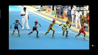 60 th national roller skating championships 2022 Bengaluru winner Hamza Hussain