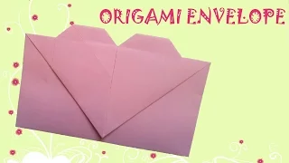 Origami Heart Envelope - Origami Easy