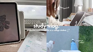 productive study vlog 📂: week in my life, doing homework, new shoes & more!