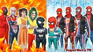 What If Many SPIDER-MAN & JOKER in 1 HOUSE?? KID SPIDER MAN home alone & Destroy ALL Bad Hero + MORE