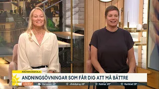 Andningsövningarna som får dig att må bättre - Nyhetsmorgon (TV4)