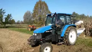 Aratura invernale con New Holland - Winter plowing with New Holland