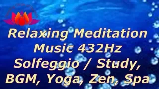 3 Hours Relaxing Music Evening Meditation / 432Hz Solfeggio, Yoga, Zen, Spa, Sleep Music. ☆103