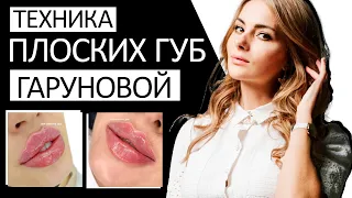Техника плоских губ Гаруновой