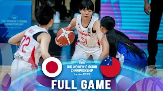 Japan v Samoa | Full Basketball Game | FIBA U16 Women's Asian Championship 2023 - Division A