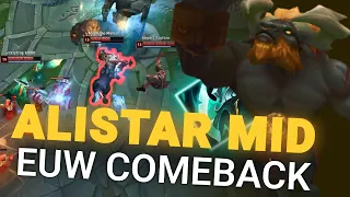 THIS IS HOW YOU COMEBACK IN EUW MASTERS (120+ PING BTW)
