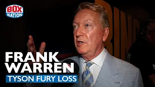 "I AM NOT A SORE LOSER!" - Frank Warren DEVASTATED After Tyson Fury Loss