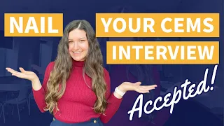 NAIL YOUR CEMS INTERVIEW! CEMS MIM Interview Questions