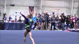 Eliza Millar, Level 9 Ohio USA Gymnastics State Meet 2016