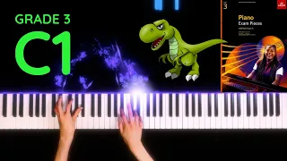 ABRSM Piano Exam 2023 & 2024 ｜Grade 3 C1｜Sonny Chua - T-Rex Hungry