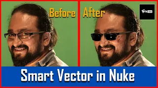 HOW TO USE SMART VECTOR TOOL IN NUKE | CLEAN-UP
