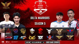 DELTA WARRIORS S5 | FINAL DAY 1 |ft.  @vampycasts2030   #drs #t2k #raw #leo  #ugsl #de