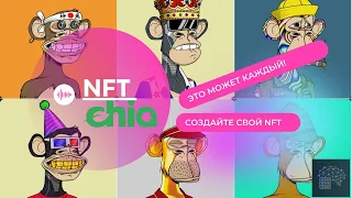 Как создать свой NFT CHIA! Как подать свои NFT! NFT может сделать каждый! Chia Blockchain NFT Create