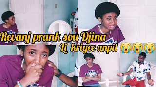 revanj prank sou Actrice Djina, mwen dil manmil ak papil pala li kriye anpil 😭😭😭 @samyfans