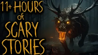 84 SCARY STORIES TOLD IN THE RAIN (COMPILATION) | PARK RANGER, SKINWALKER, DEEP WOODS, NATIONAL PARK