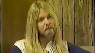 Gregg Allman interview  - PART 1 of 14 - Dickey Betts - Saenger Theater New Orleans 1982