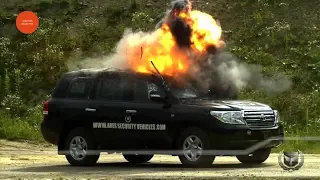 Amazing blast and bullet proof car testing | creators collection