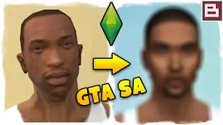 GTA San Andreas в SIMS 4 - СОЗДАЛ СИДЖЕЯ