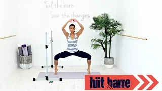 INTERVAL WORKOUT HIIT WORKOUT BARRE WORKOUT - BARLATES BODY BLITZ HIIT Barre workout