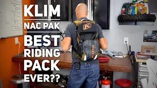 Best Riding Pack Yet!!   Updated Klim Nac Pak