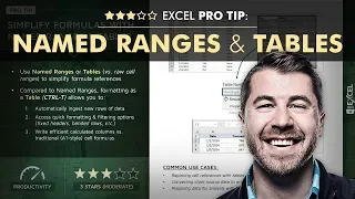 EXCEL PRO TIP:  Named Range & Table References