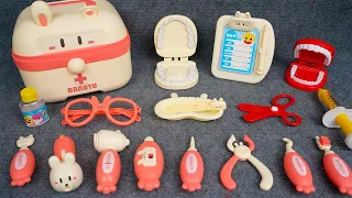 68 Minutes Satisfying with Unboxing Pink Bunny Doctor Set, Cute ICute Shark Collection | Toys ASMR