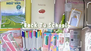 BACK TO SCHOOL📚|| What have I prepared for the new school year !? | chaow🌷