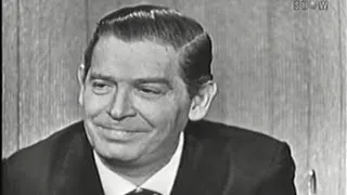 What's My Line? - Milton Berle; Martin Gabel [panel] (Feb 16, 1958)