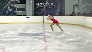 Sofia Lexi Jacqueline Frank Free skate PHSU Nationals 2022 1st Place