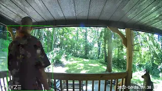 Possible bigfoots: Shallenbarger footage from Ohio, straight from the security camera. 6/23/2022