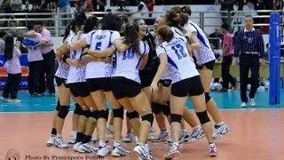 Thailand VS China AVC Volleyball 2013 Semifinal Full Match