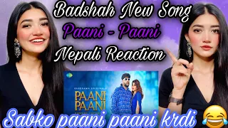 Badshah - paani paani Reaction | Jacqueline Fernandez | Astha Gill | Official Video | Susmitaxetri