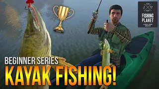 [Lvl.16] MASSIVE Chain Pickerel!! - KAYAK Fishing at Night!  | Fishing Planet