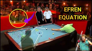 EFREN REYES EQUATION REVEALED | Magician Kicking system