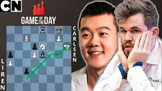 Ding Liren's Immortal King Walk To Checkmate World Champion Magnus Carlsen | CCT Charity Cup 2022 |