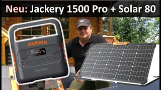 Powerbank Jackery 1500 Pro Vs  Ecoflow Delta +++ Jackery Solarsaga 80