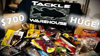 MASSIVE Tackle Warehouse Unboxing! HUGE SWIMBAITS! Huddleston, Bull-Shad, Berkley, Livingston