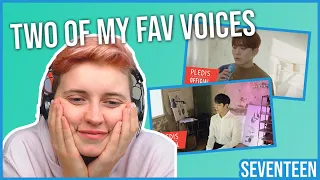 REACTION to SEVENTEEN's DK & SEUNGKWAN COVERS: SHE DIDN'T LOVE ME & LOVE POEM