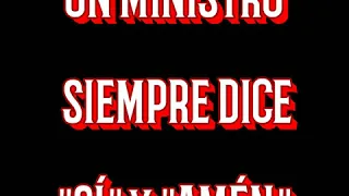 2 Corintios 1:20 UN MINISTRO SIEMPRE DICE SÍ Y AMÉN