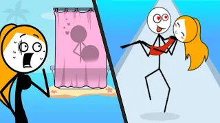 DRAW FLY vs RUN NOW - All Levels Satisfying Double Gameplay Walkthrough Android APK