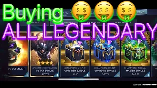 Injustice 2 Mobile buying ALL Legendary