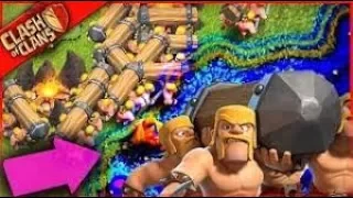 Battle Ram attack strategy - Town hall 9 - Clash of Clans